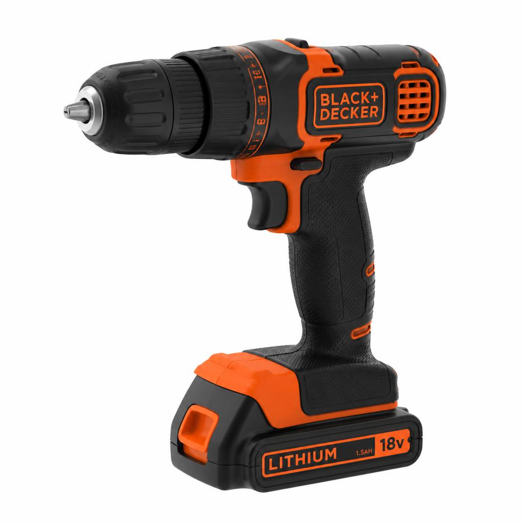 Black+Decker BCD003 18V Cordless Drill Driver Kit
